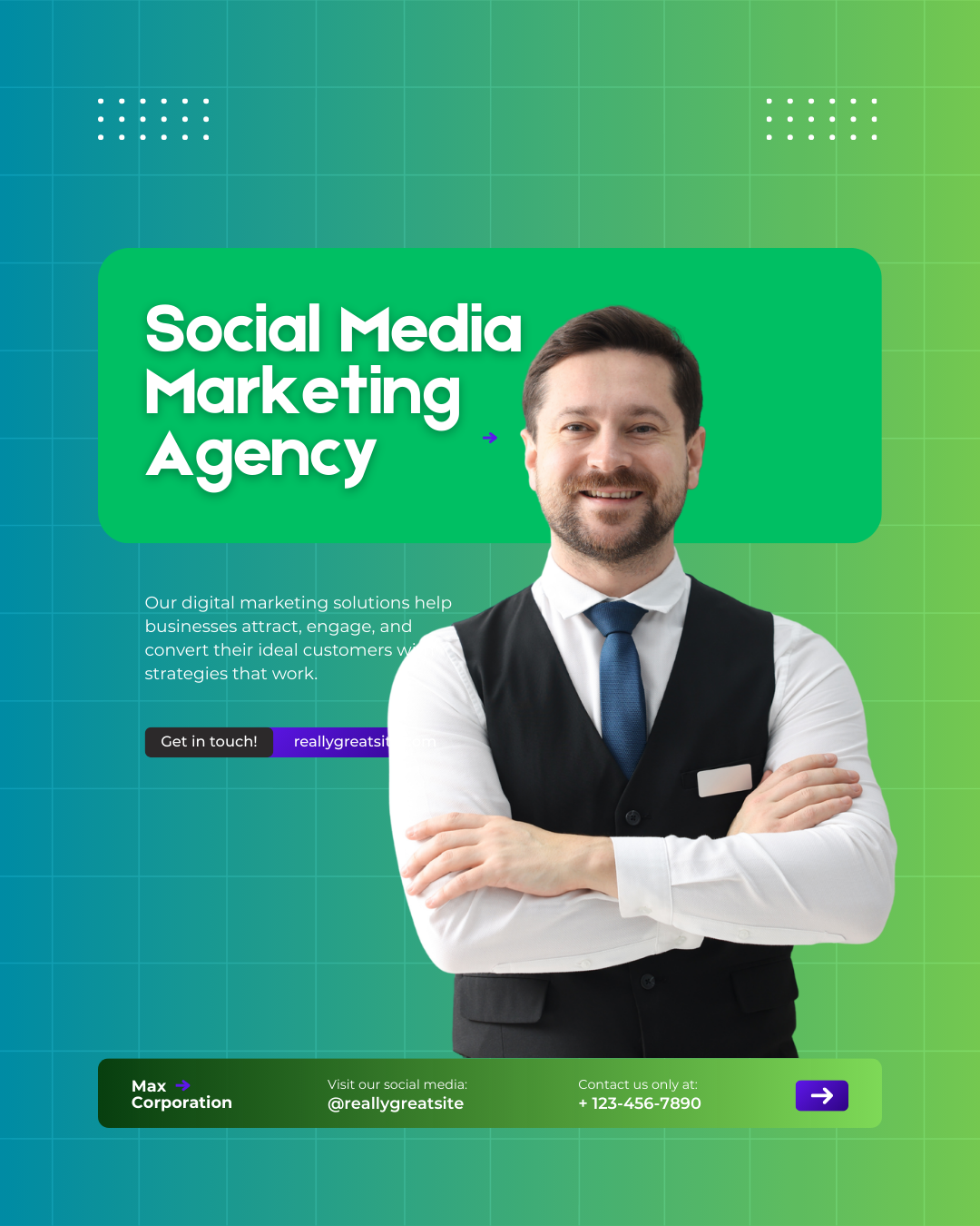 Social media post design